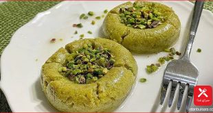 طرز تهیه شیرینی پسته پاره ترکیه