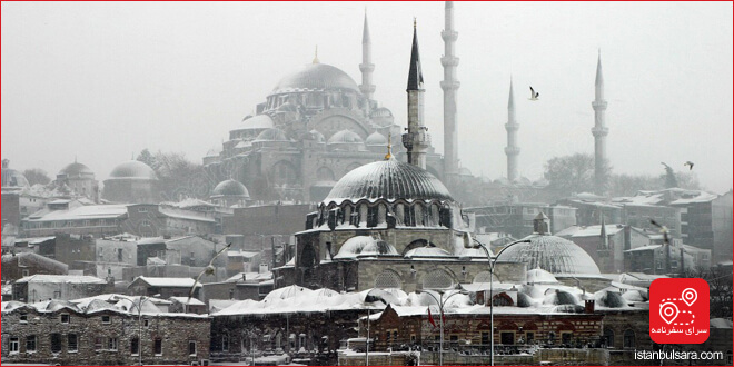 سفر به استانبول در زمستان 2022