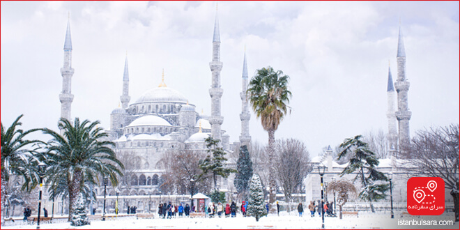 استانبول در زمستان