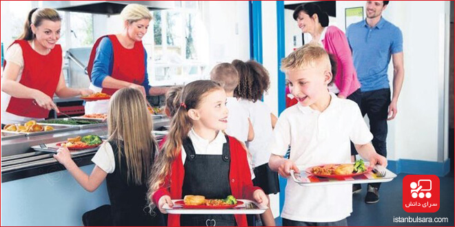 برنامه ناهار رایگان در مدارس ترکیه