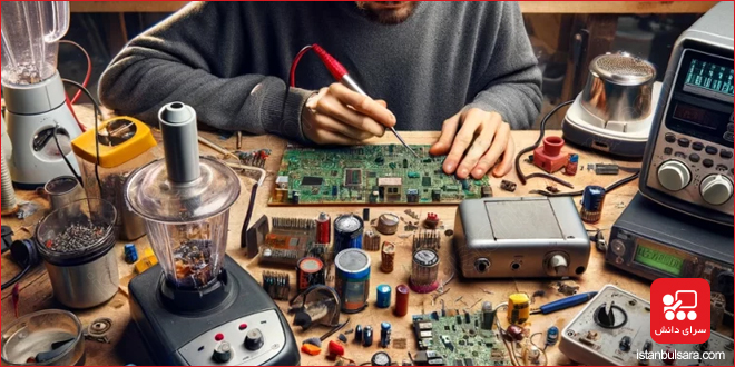اصطلاحات تعمیرات وسایل خانه به ترکی استانبولی